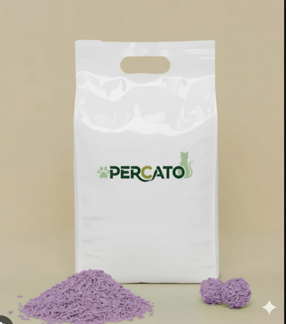 ARENA DE TOFU PERCATO - LAVANDA PREMIUM 2,5 KG