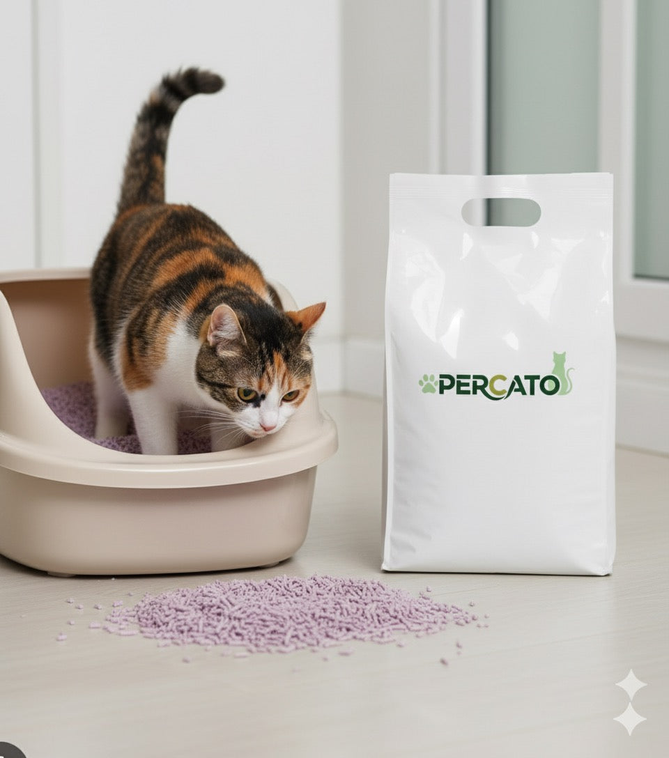ARENA DE TOFU PERCATO - LAVANDA PREMIUM 2,5 KG